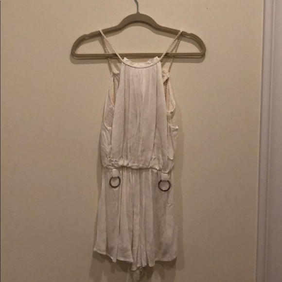 Lost in Lunar Silver Rings Romper - Picture 1 of 2